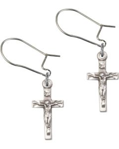 Crucifix E5417 - 5/8 x 1/4 Earring