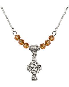 N01-4133 - Celtic Cross Bracelet Available in 12 Colors