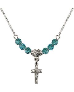 N01-4134 - Crucifix Bracelet Available in 12 Colors