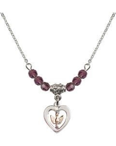 N20 Birthstone Necklace 3146 - Holy Spirit Available in 15 Colors