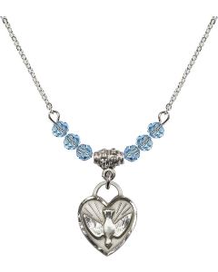N20 Birthstone Necklace 3405 - Confirmation Heart Available in 15 Colors