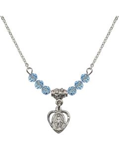 N20 Birthstone Necklace 5401 - Miraculous Available in 15 Colors