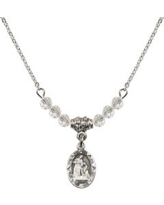 N20 Birthstone Necklace 0301A - St. Ann Available in 15 Colors