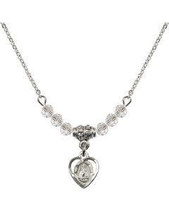 N20 Birthstone Necklace 5413 - Infant Available in 15 Colors