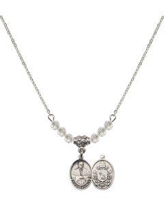 N20 Birthstone Necklace 9461 - Pope Leo XIV Available in 15 Colors