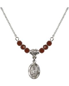 N20 Birthstone Necklace 0301J - St. Jude Available in 15 Colors