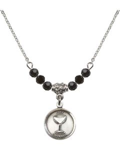 N20 Birthstone Necklace 0601W - Communion Available in 15 Colors