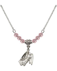 N20 Birthstone Necklace 5642 - Guardian Angel Available in 15 Colors