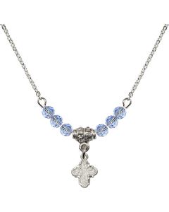 N20 Birthstone Necklace 0207PL - 4-Way Available in 15 Colors
