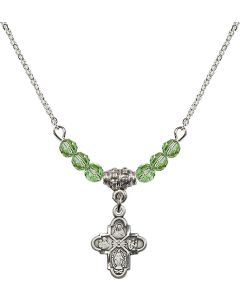 N20 Birthstone Necklace 3143 - 4-Way Available in 15 Colors