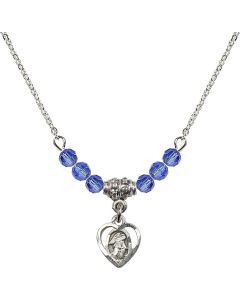 N20 Birthstone Necklace 5407 - Guardian Angel Available in 15 Colors