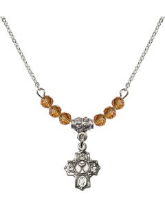 N20 Birthstone Necklace 0890 - Communion 5-Way Available in 15 Colors