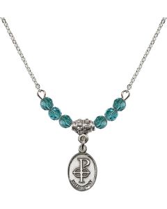 N20 Birthstone Necklace 0969 - Matrimony Available in 15 Colors