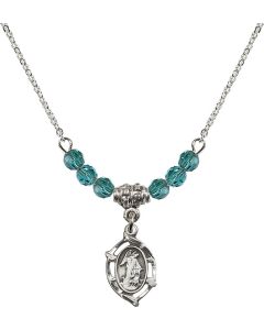 N20 Birthstone Necklace 4154 - Guardian Angel Available in 15 Colors