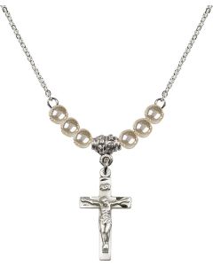 N21 Birthstone Necklace 0001 - Crucifix