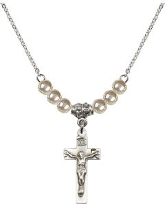 N21 Birthstone Necklace 0006 - Crucifix