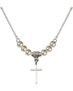N21 Birthstone Necklace 0014S - Cross