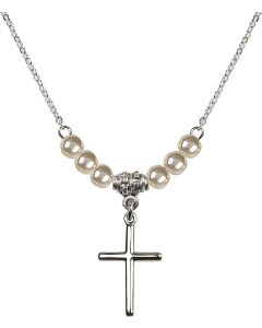 N21 Birthstone Necklace 0017Y - Cross