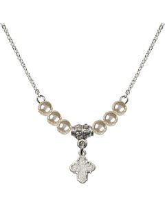 N21 Birthstone Necklace 0207PL - 4-Way