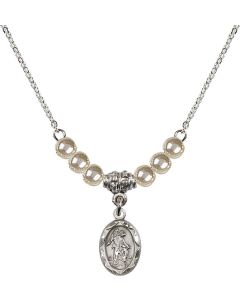 N21 Birthstone Necklace 0301E - Guardian Angel