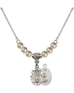 N21 Birthstone Necklace 0301F - O/L of Guadalupe