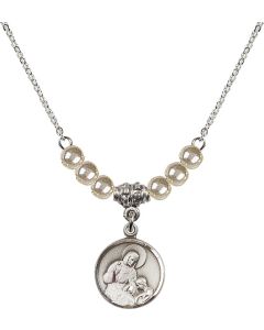 N21 Birthstone Necklace 0601A - St. Ann