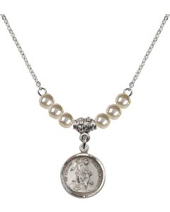 N21 Birthstone Necklace 0601E - Guardian Angel