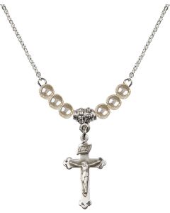N21 Birthstone Necklace 0669 - Crucifix