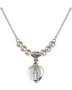 N21 Birthstone Necklace 0706EM - Miraculous