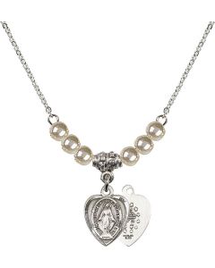 N21 Birthstone Necklace 0706M - Miraculous