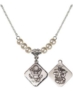 N21 Birthstone Necklace 1180--2 - Army Diamond