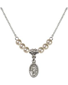 N21 Birthstone Necklace 4121S - Scapular