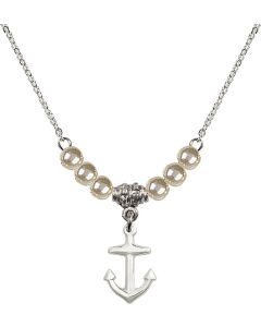 N21 Birthstone Necklace 4158A - Anchor