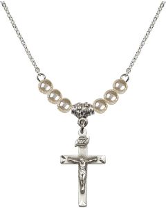 N21 Birthstone Necklace 5668 - Crucifix