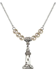 N21 Birthstone Necklace 5922 - Lighthouse