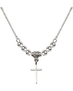 N22 Birthstone Necklace 0014S - Cross