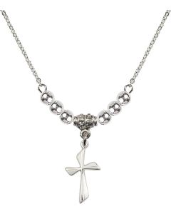 N22 Birthstone Necklace 0016Y - Cross