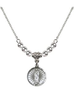 N22 Birthstone Necklace 0601F - O/L of Guadalupe