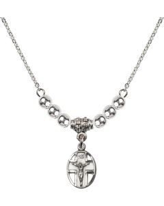 N22 Birthstone Necklace 0978 - Crucifix