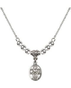 N22 Birthstone Necklace 0980 - 5-Way