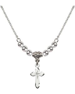N22 Birthstone Necklace 2529 - Cross