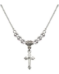 N22 Birthstone Necklace 2531 - Cross