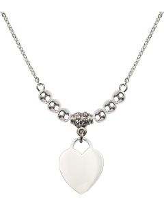 N22 Birthstone Necklace 3400 - Heart
