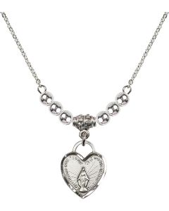 N22 Birthstone Necklace 3401 - Miraculous Heart