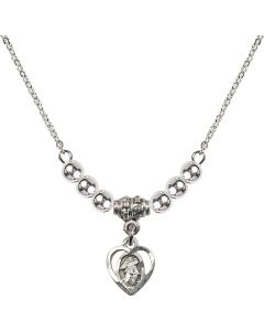 N22 Birthstone Necklace 5407 - Guardian Angel