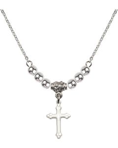 N22 Birthstone Necklace 5415 - Cross
