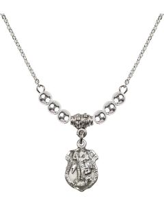 N22 Birthstone Necklace 5699 - St. Michael the Archangel
