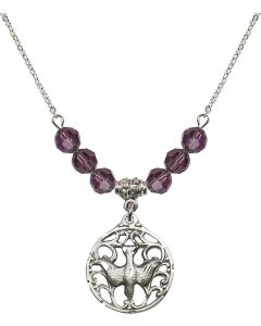 N30 Birthstone Necklace 5655 - Holy Spirit Available in 15 Colors