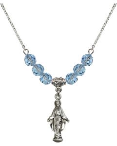 N30 Birthstone Necklace 5900 - Miraculous Available in 15 Colors