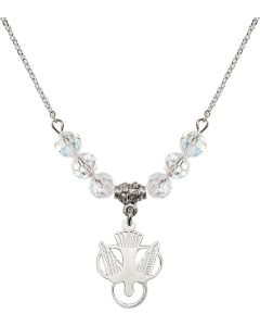 N30 Birthstone Necklace 5430 - Holy Spirit Available in 15 Colors